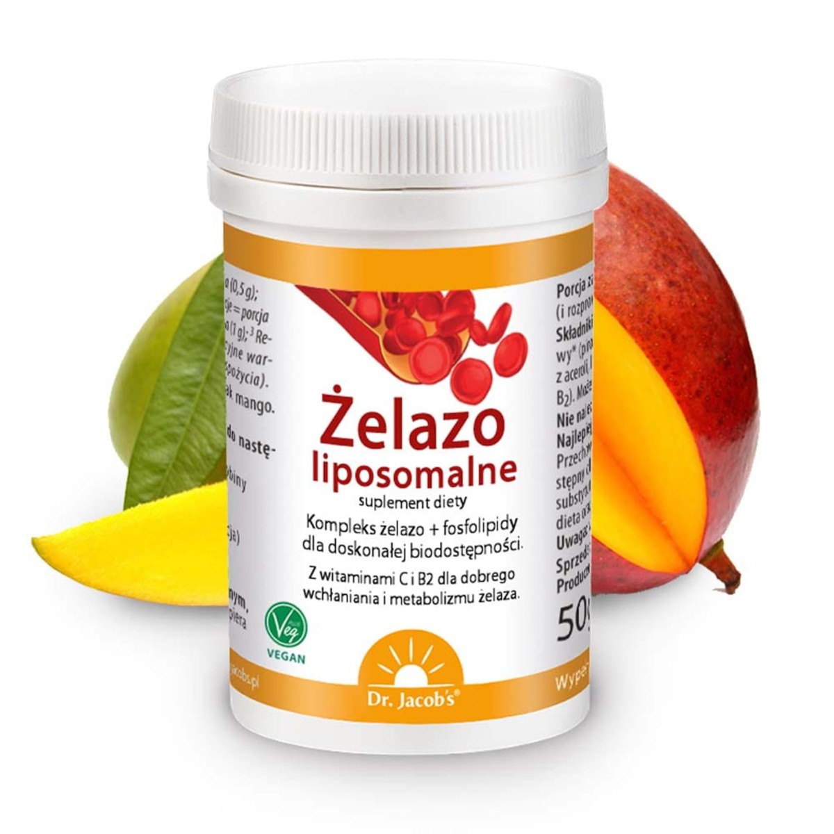 Żelazo liposomalne Dr. Jacob's