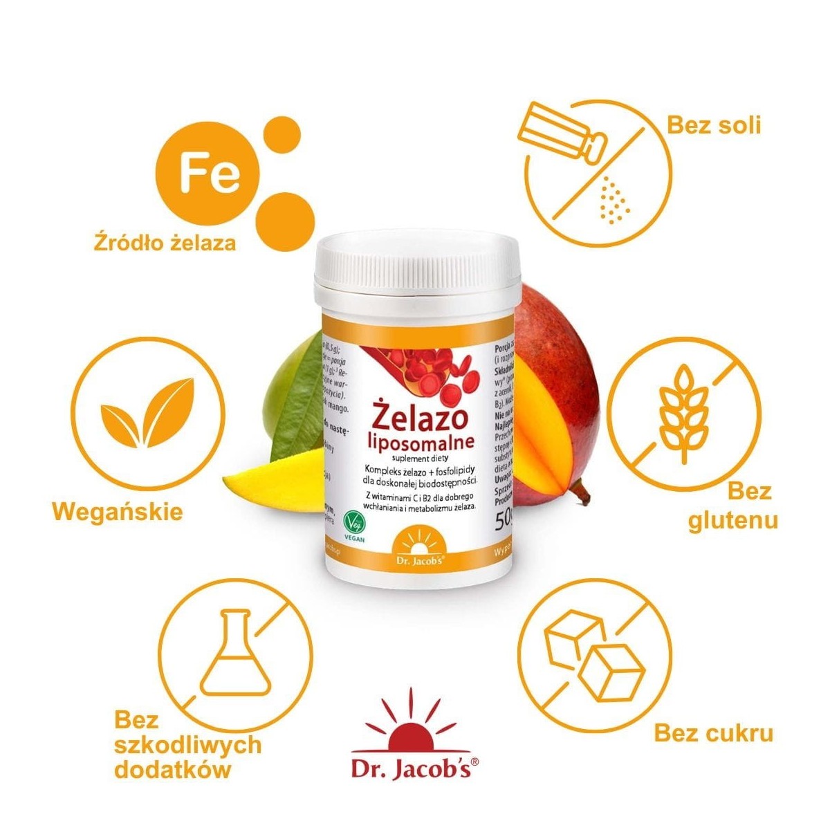 Żelazo liposomalne Dr. Jacob's