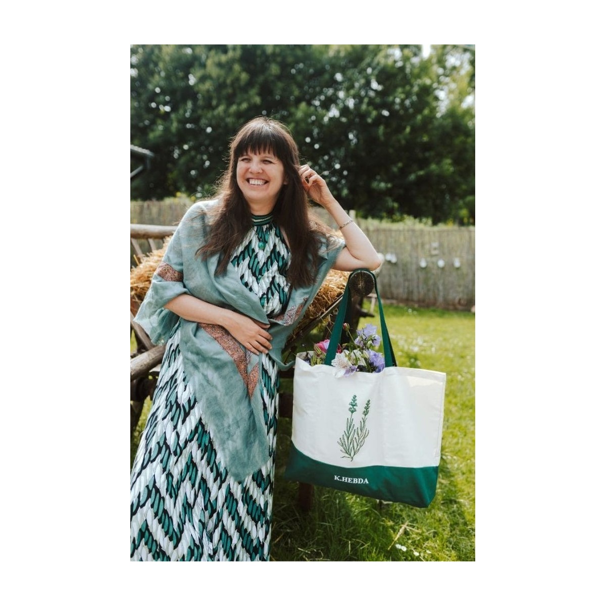 Torba materiałowa K. HEBDA (duża) - Klaudyna Hebda