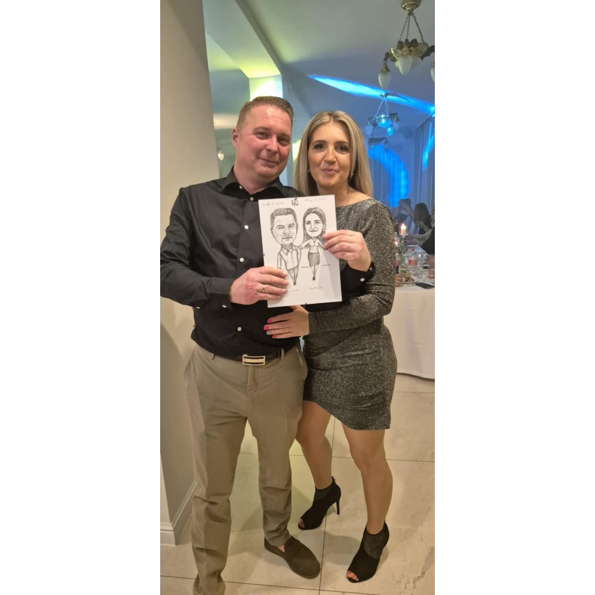 Karykatury rysowane na żywo – atrakcja wesel i imprez | Dariusz Zydorczyk