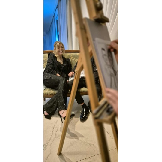 Karykatury rysowane na żywo – atrakcja wesel i imprez | Dariusz Zydorczyk