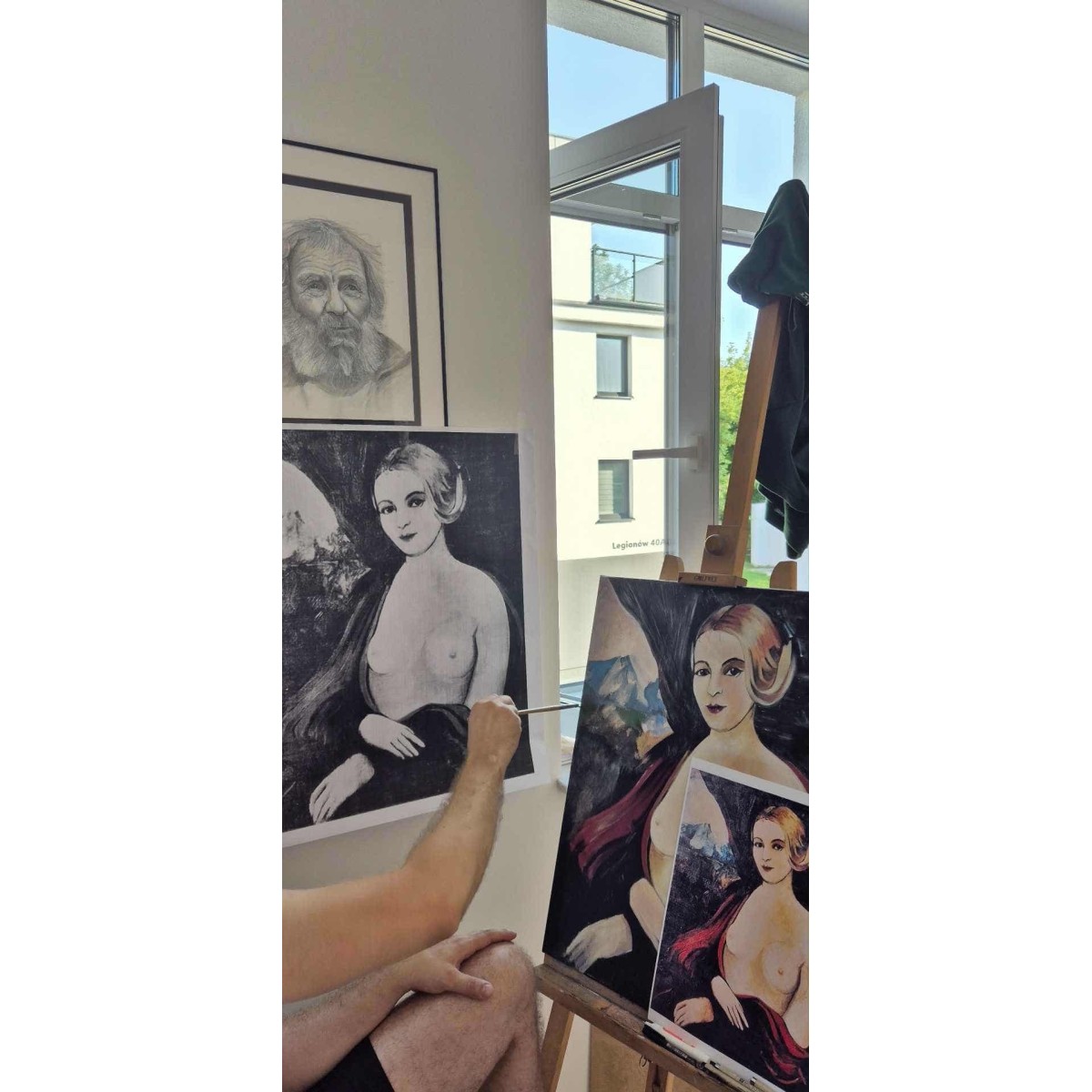 Portrety i karykatury – ołówek, kolor lub obraz akryl | Ręczne prace na zamówienie