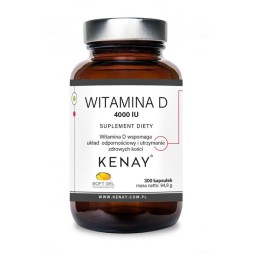 WITAMINA D3 4000 IU (300 kapsułek) - suplement diety