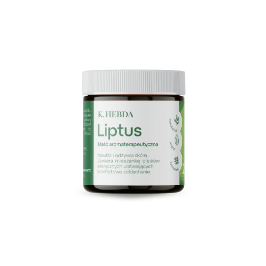 Aromaterapeutyczna maść z olejkami eterycznymi Liptus