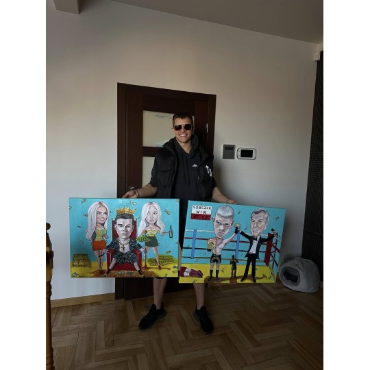 Portrety i karykatury – ołówek, kolor lub obraz akryl | Ręczne prace na zamówienie