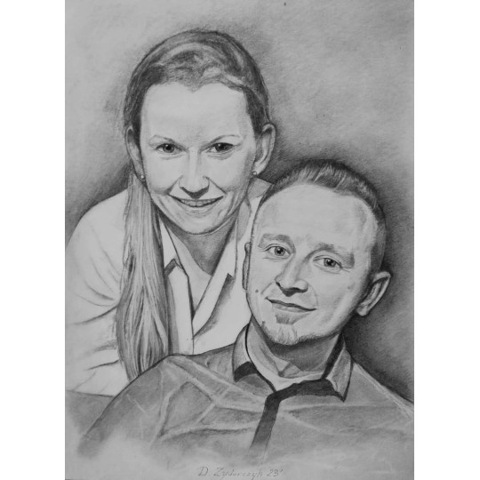 Portrety i karykatury – ołówek, kolor lub obraz akryl | Ręczne prace na zamówienie