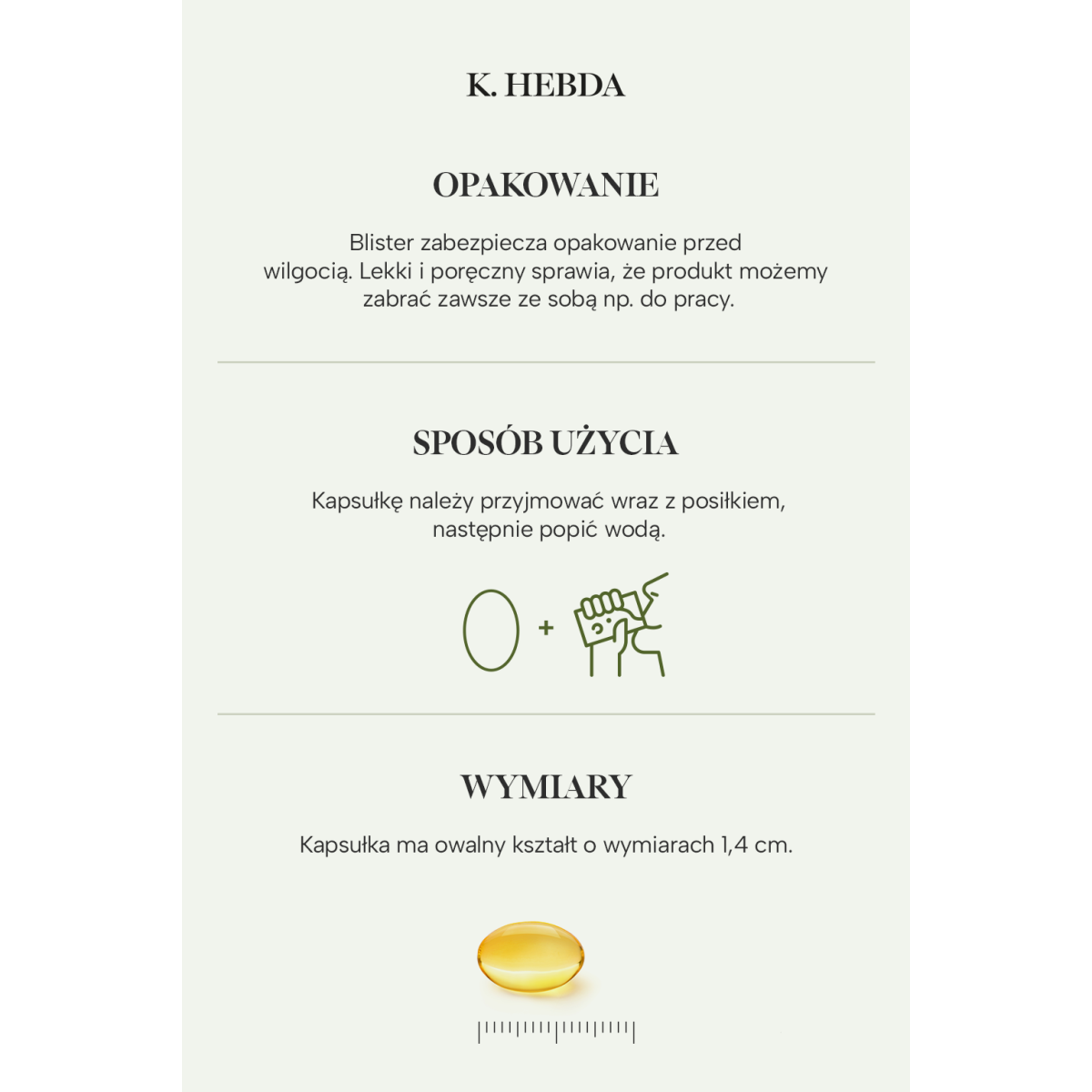 Kapsułki z olejkiem z oregano i cytrynowym - Klaudyna Hebda