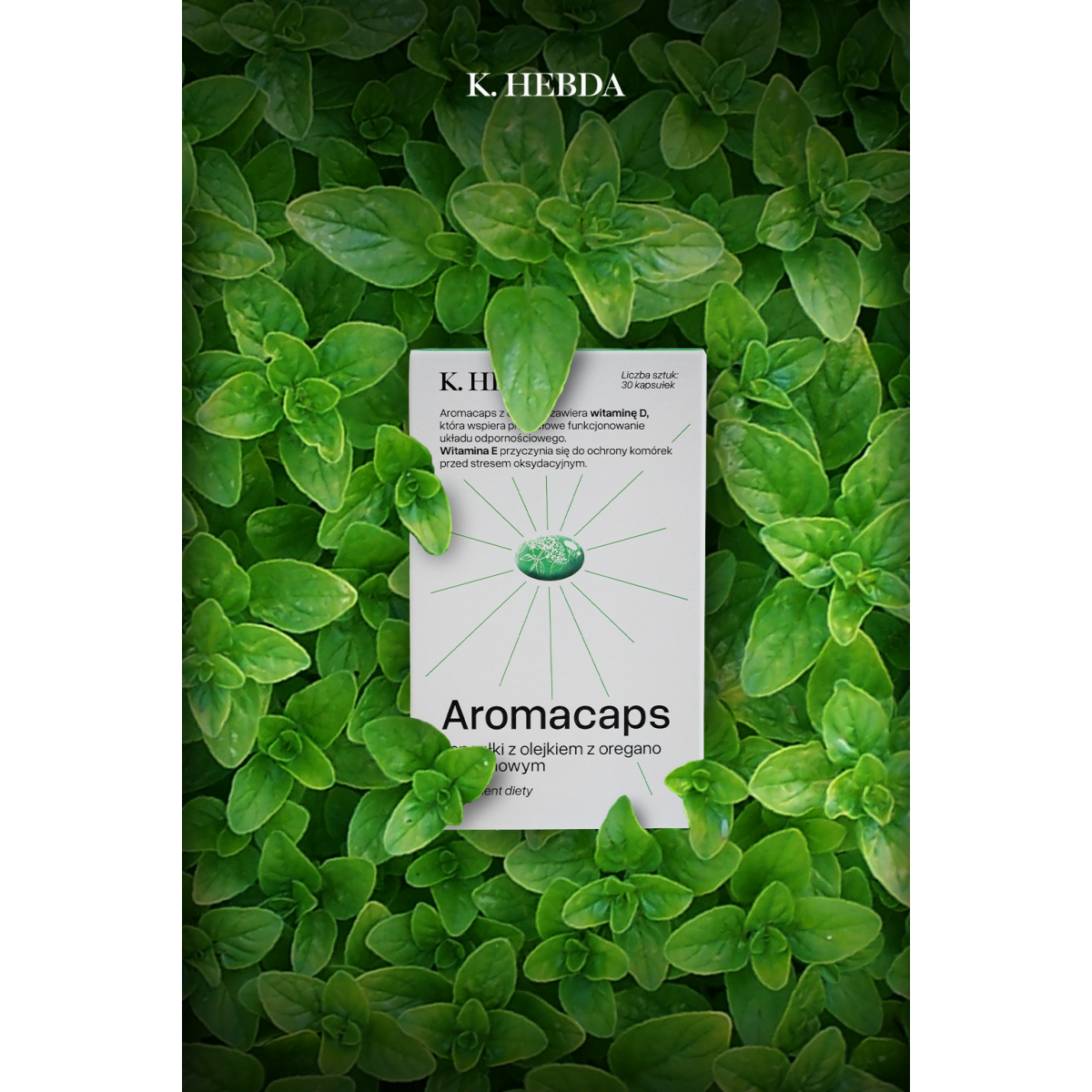Kapsułki z olejkiem z oregano i cytrynowym - Klaudyna Hebda