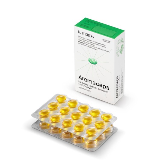 Kapsułki z olejkiem z oregano i cytrynowym - Klaudyna Hebda
