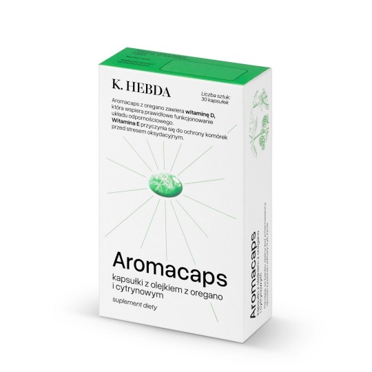 Kapsułki z olejkiem z oregano i cytrynowym - Klaudyna Hebda