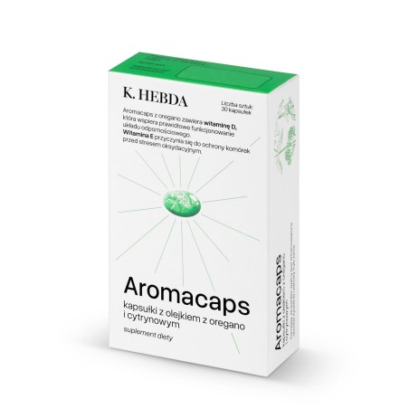 Kapsułki z olejkiem z oregano i cytrynowym - Klaudyna Hebda