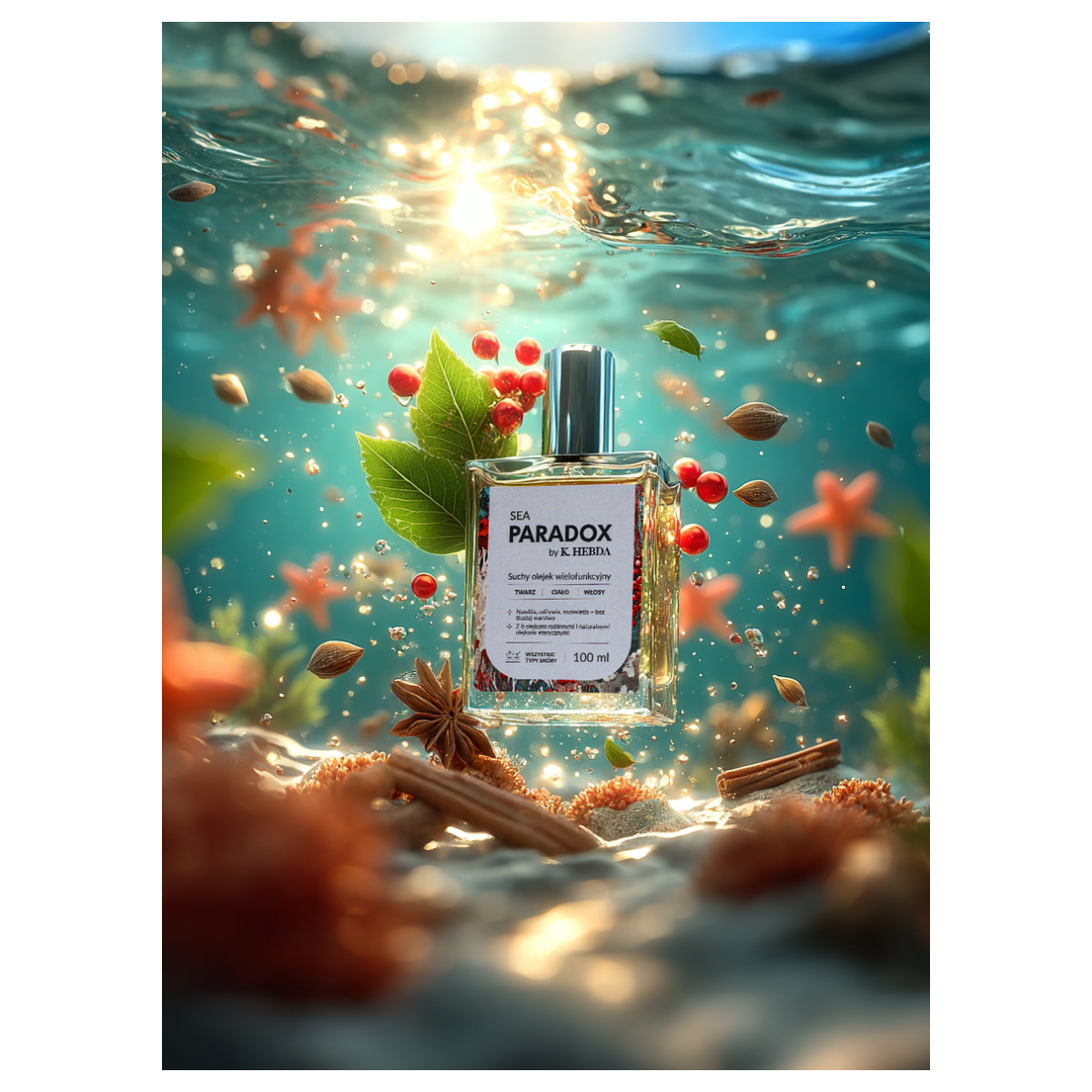 Suchy olejek Sea Paradox - Klaudyna Hebda