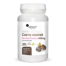 Aliness Czarny czosnek fermentowany ABG10+® 400 mg x 100 ...