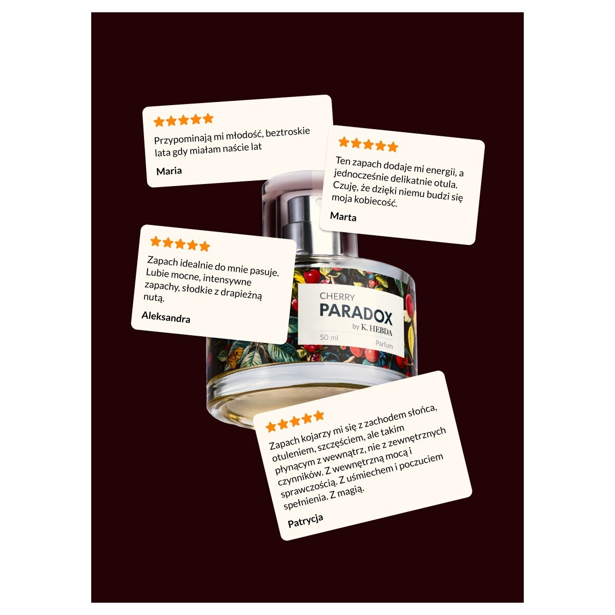 Perfumy Cherry Paradox - Klaudyna Hebda