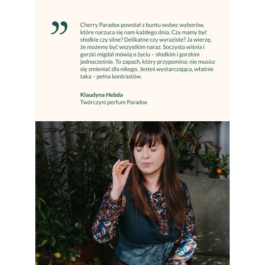 Perfumy Cherry Paradox - Klaudyna Hebda