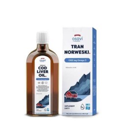 Osavi Tran Norweski 1000 mg Omega 3 aromat naturalny, 500 ml