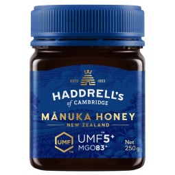 Haddrells Of Cambridge Miód manuka UMF 5+ MGO 83+ 250 g