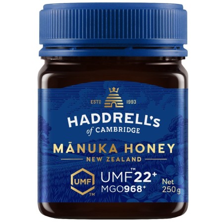 Haddrell's Miód Manuka UMF22+ MGO968+ 250 g