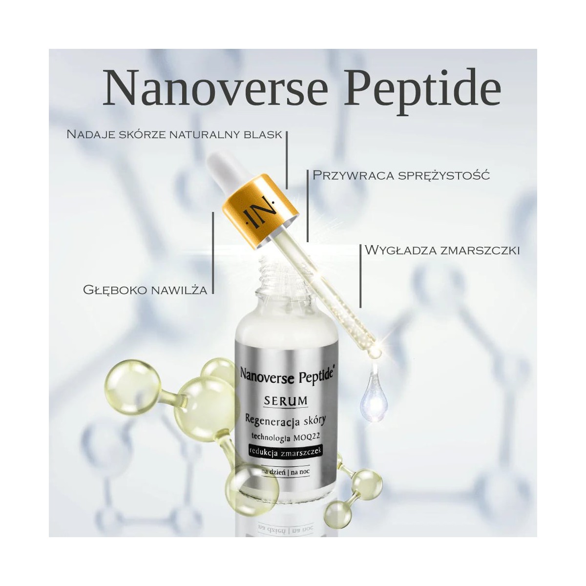 Nanoverse Peptide – serum odmładzające - Asepta
