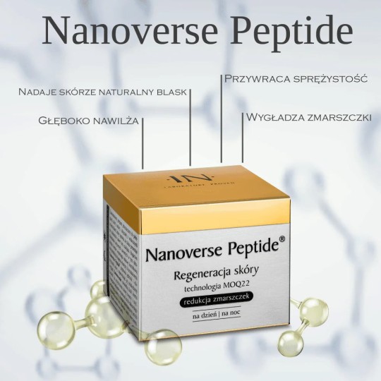 Nanoverse Peptide – krem odmładzający - Asepta