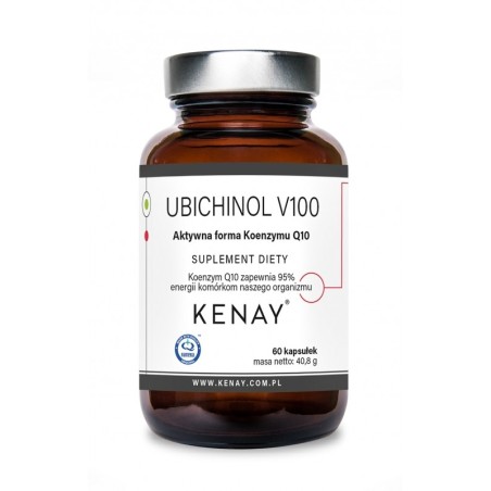 Kenay Ubichinol V100, aktywna forma koenzymu Q-10 100 ...