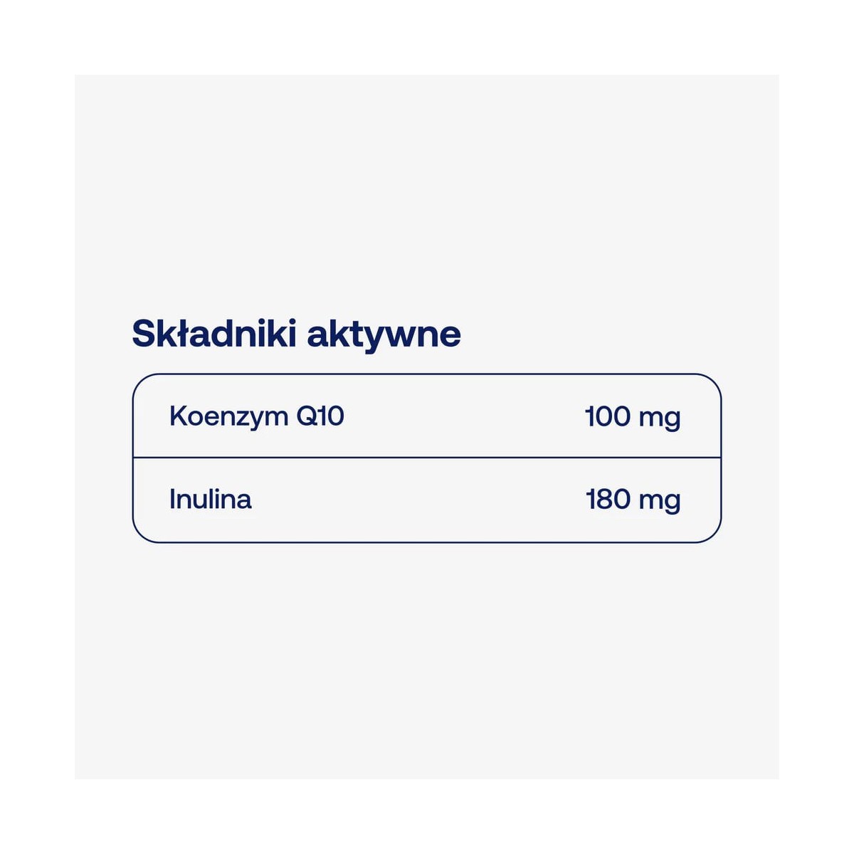 BICAPS coenzyme Q10 60 kapsułek - Koenzym Q10 100 mg