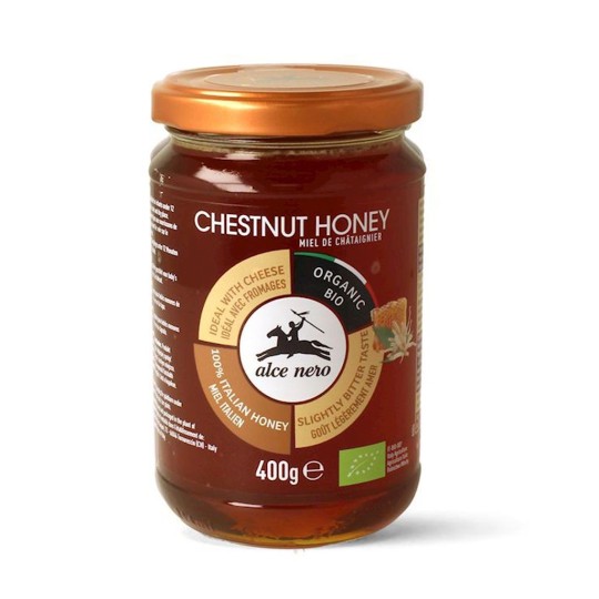 Alce Nero Miód Kasztanowy Bio 400 G