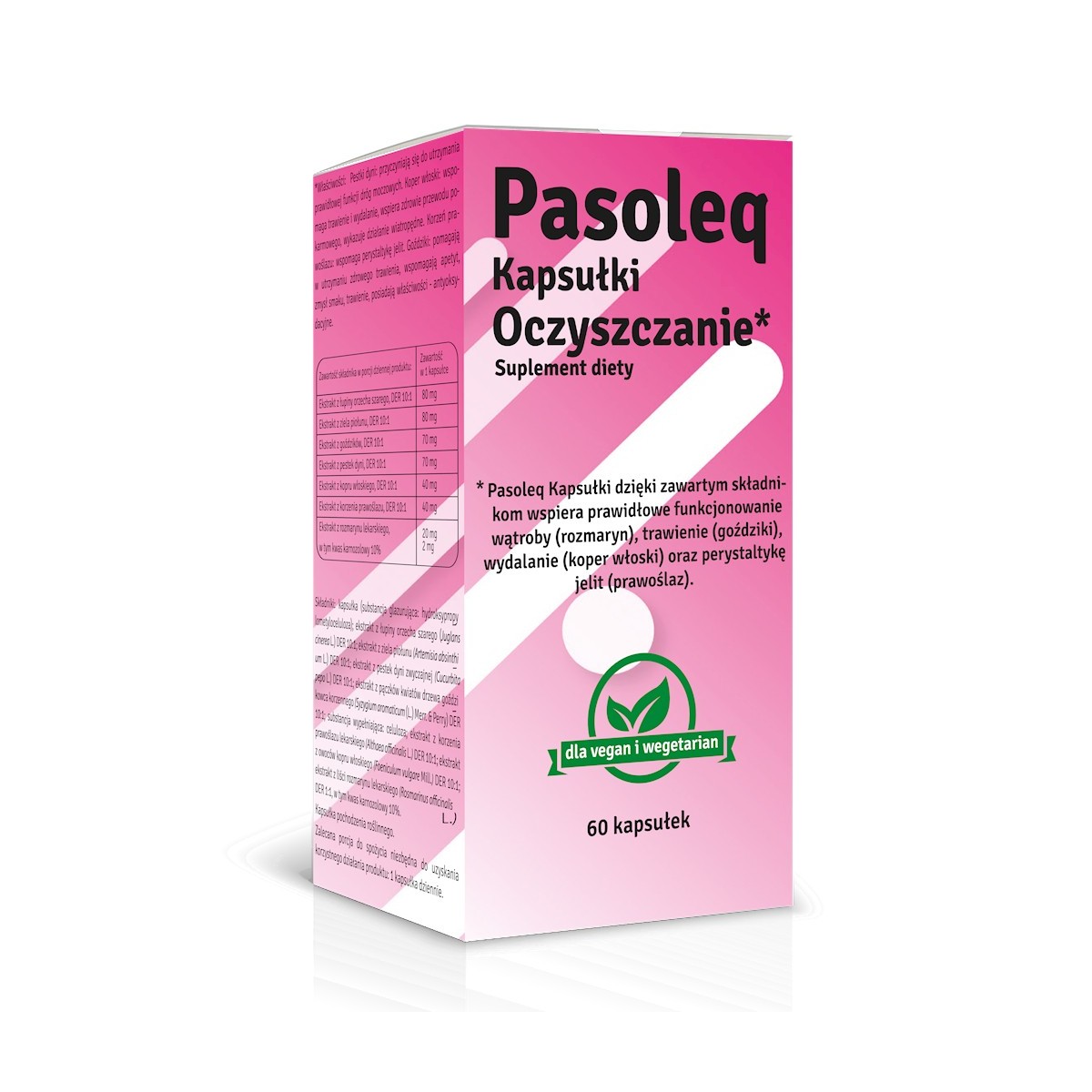 Pasoleq 60 kapsułek - suplement diety