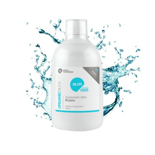 Invex Remedies Organic Silica Silor Krzem, 500 ml