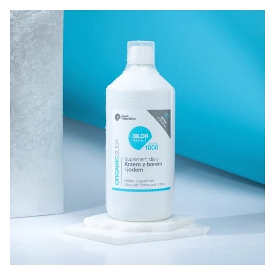 Suplement diety Krzem z borem i jodem Silor+B+J Organic ...