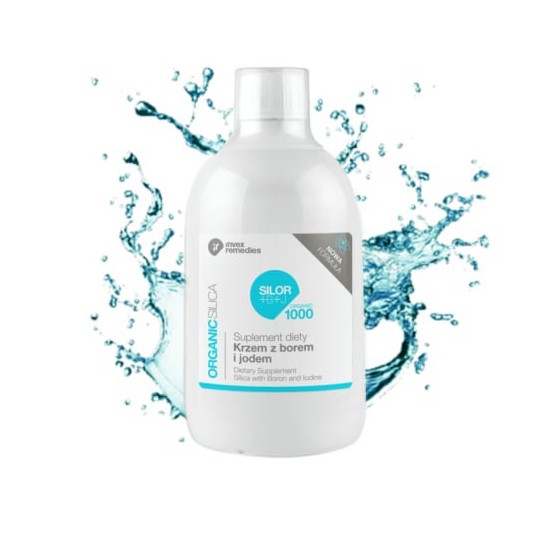 Suplement diety Krzem z borem i jodem Silor+B+J Organic ...