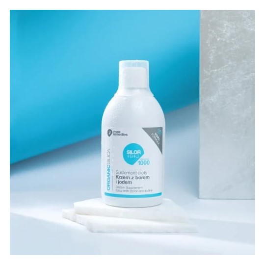 Suplement diety Krzem z borem i jodem Silor+B+J Organic ...