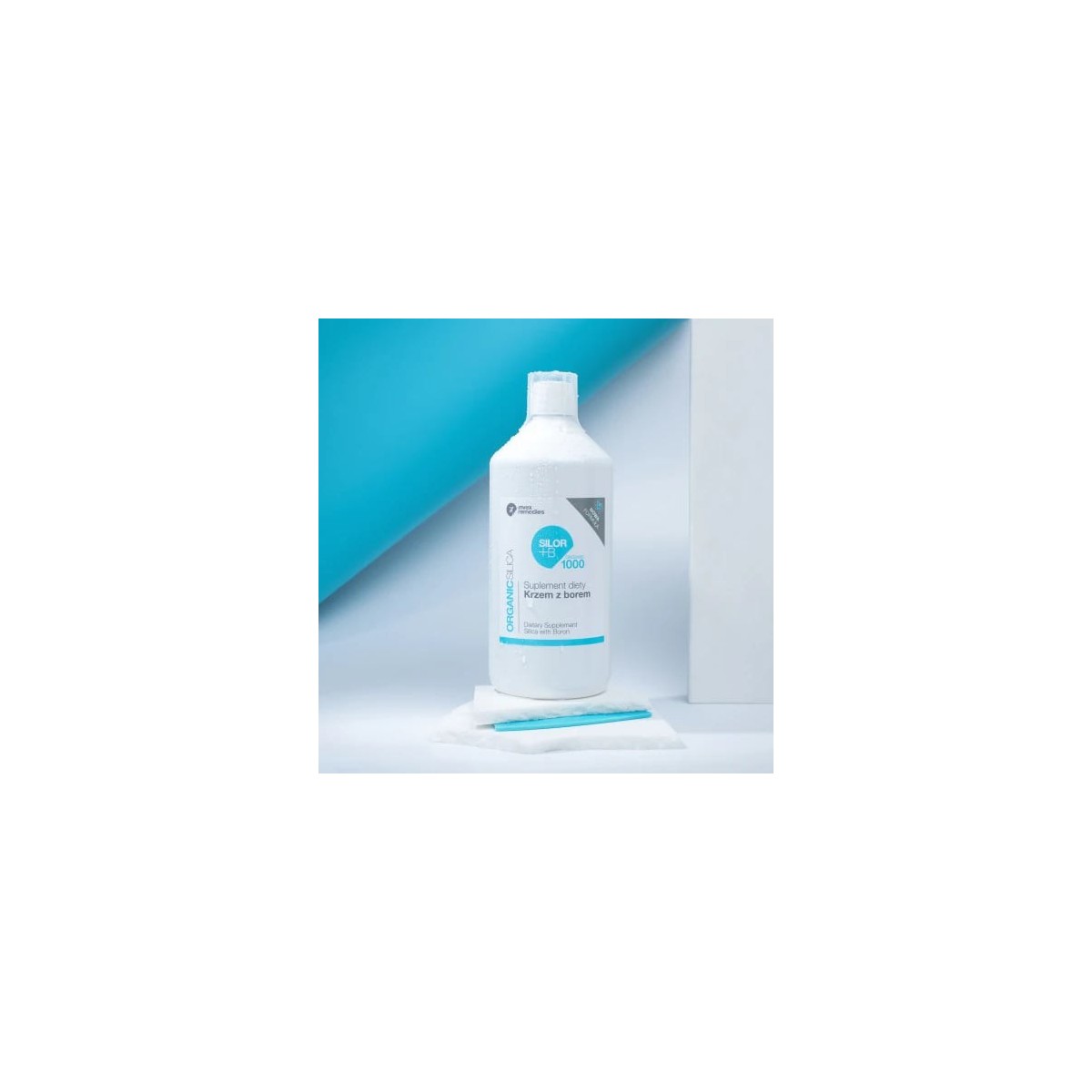 Suplement diety Krzem z borem Silor+B Organic 1000 ml