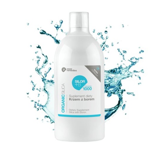 Suplement diety Krzem z borem Silor+B Organic 1000 ml