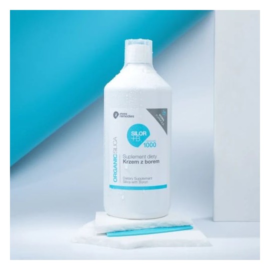 Suplement diety Krzem z borem Silor+B Organic 1000 ml