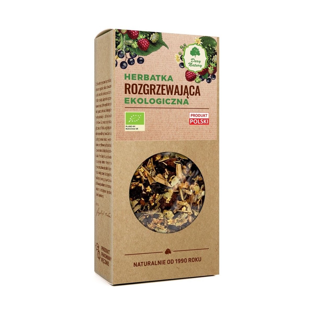 Herbatka Rozgrzewająca EKO 50g - Dary Natury