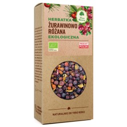Herbatka żurawinowo – różana EKO (100 g) Dary Natury