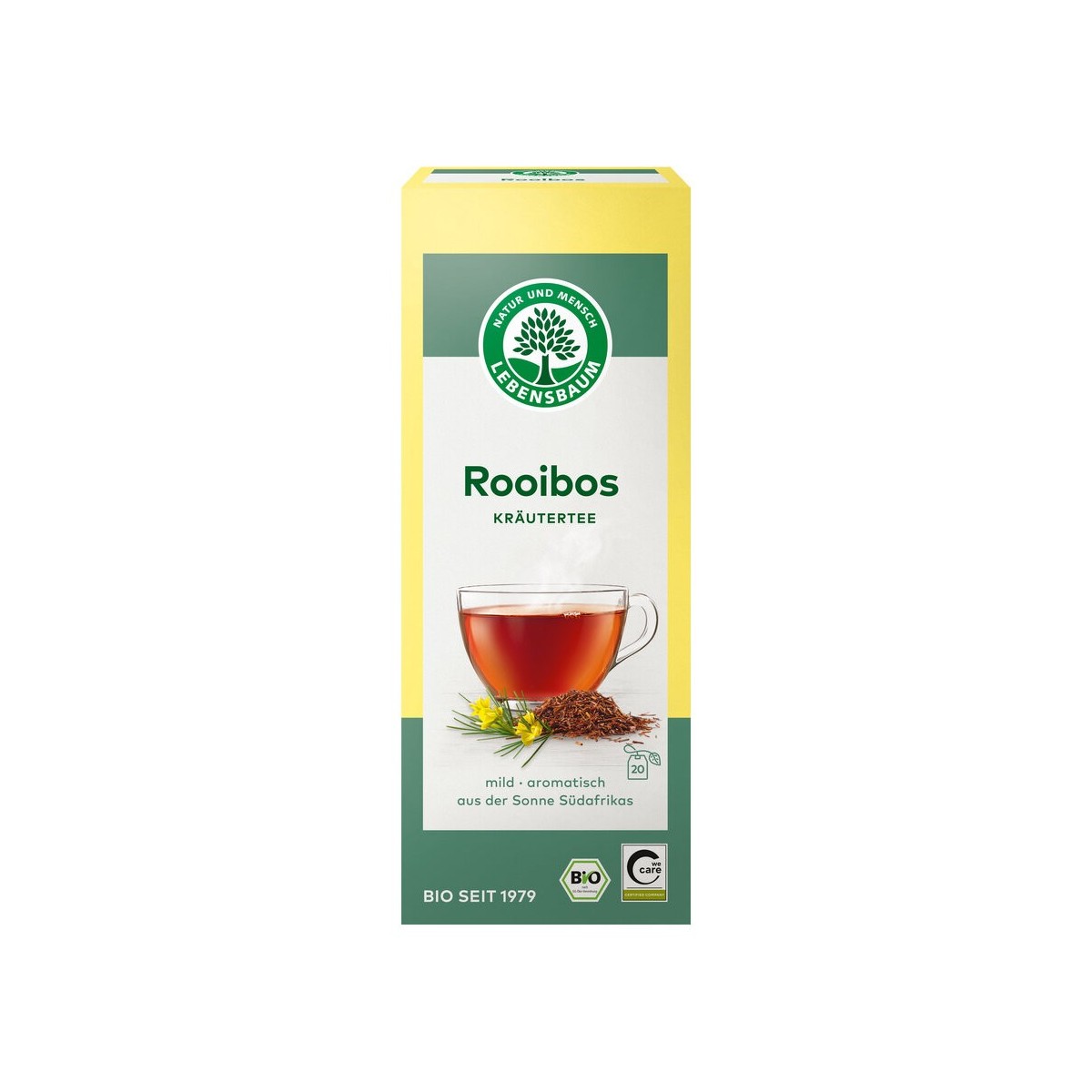 Herbata Rooibos Ekspresowa BIO (20 x 1,5 g) Lebensbaum