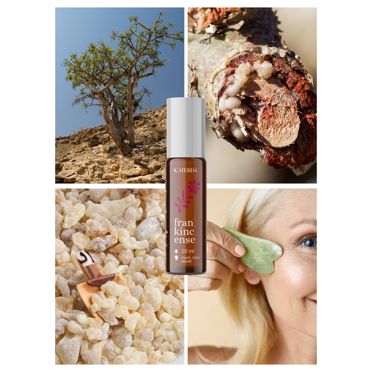 Roll-on Frankincense - Klaudyna Hebda Nature