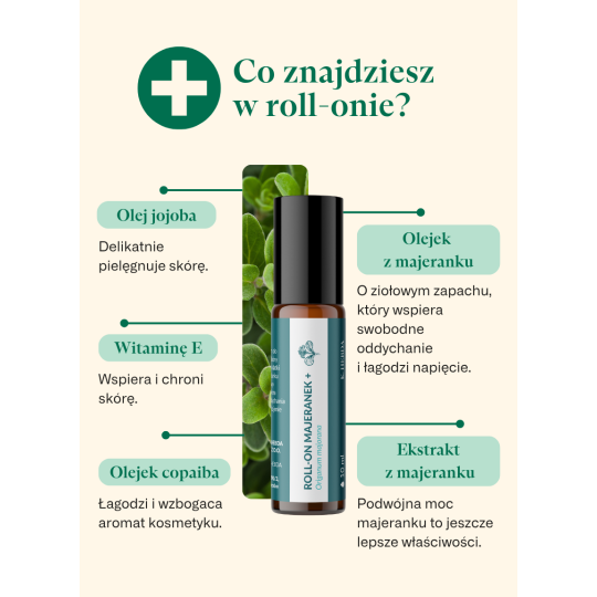 Roll-on majeranek PLUS