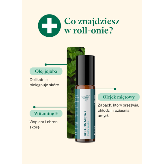 Roll-on mięta PLUS