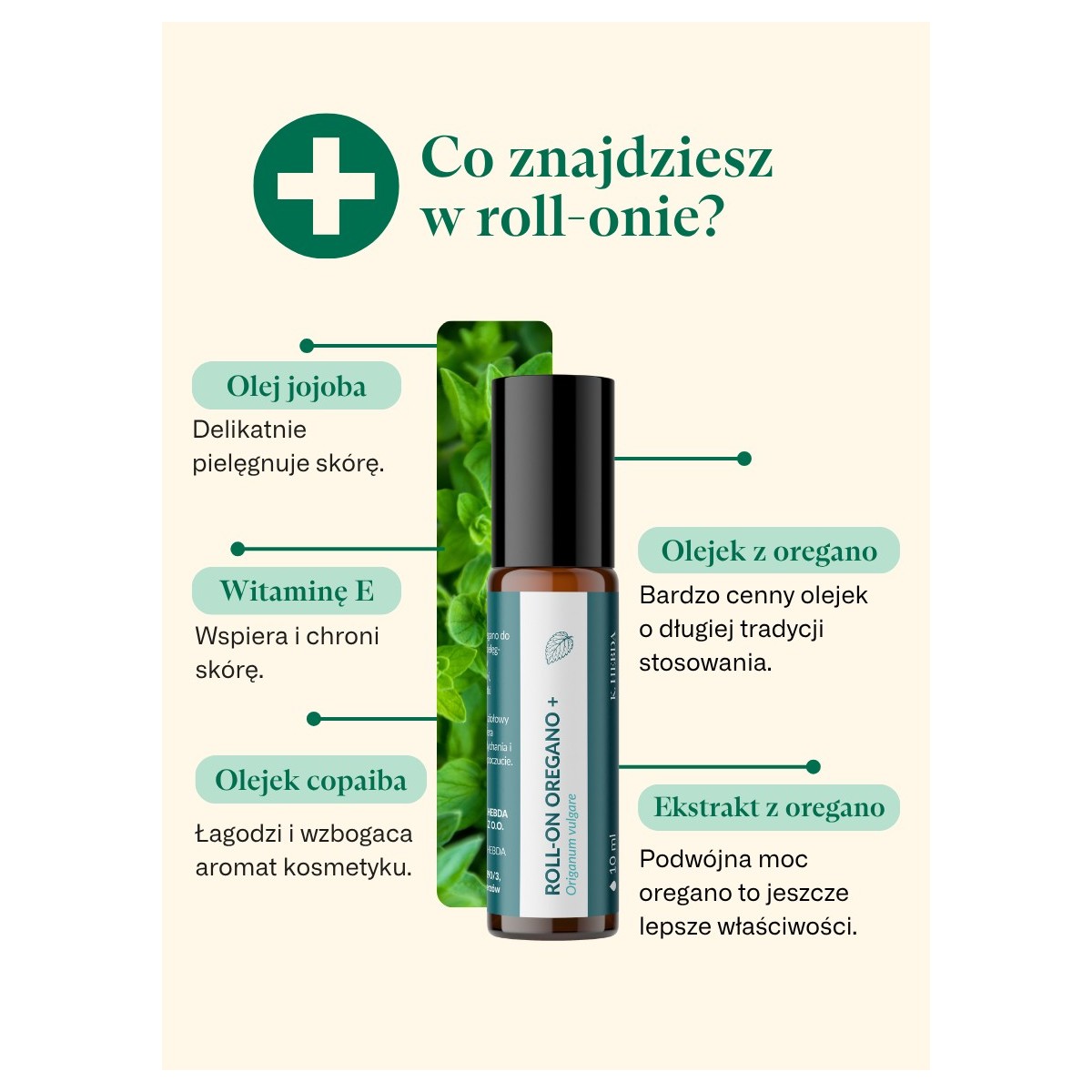 Roll-on oregano PLUS