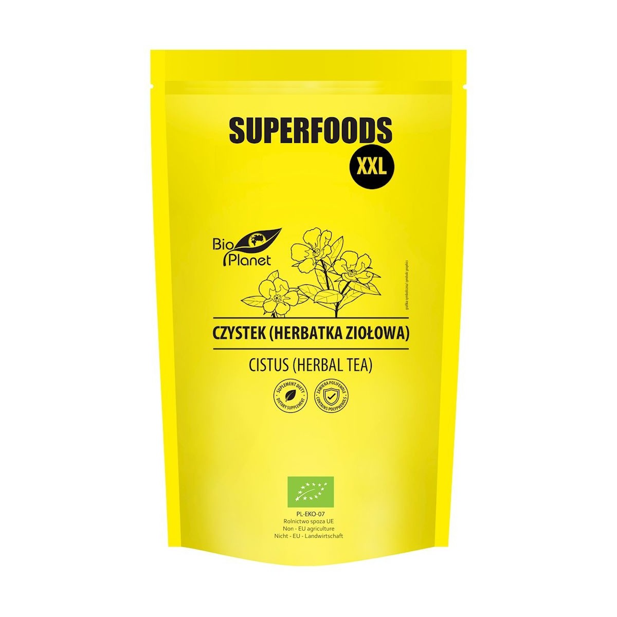 CZYSTEK (HERBATKA ZIOŁOWA) BIO 150 g - BIO PLANET