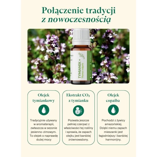 Olejek Tymianek PLUS - Klaudyna Hebda Nature