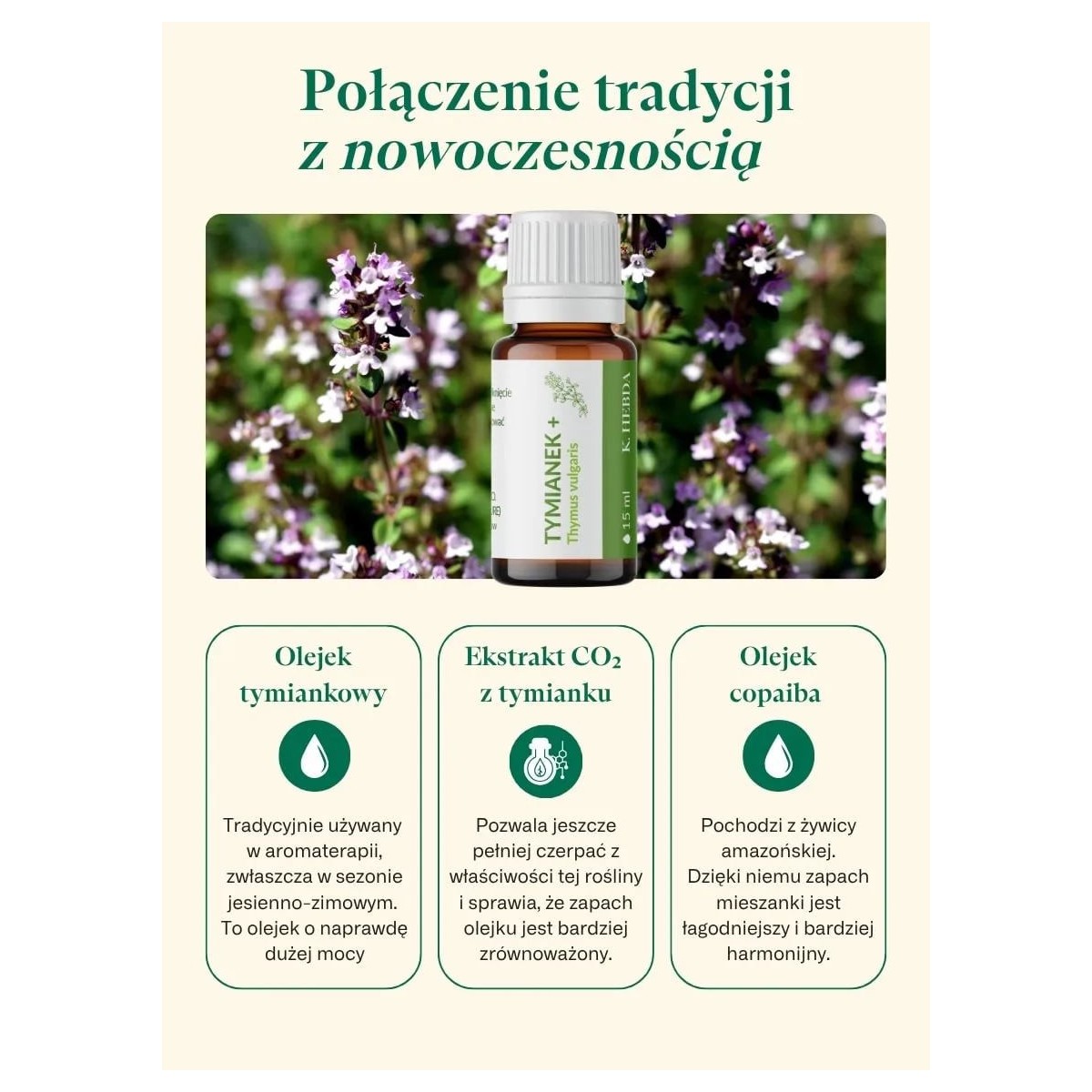 Olejek Tymianek PLUS - Klaudyna Hebda Nature