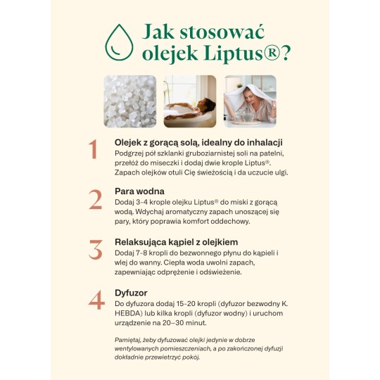 Olejek Liptus® – moc eukaliptusa, mięty i oregano