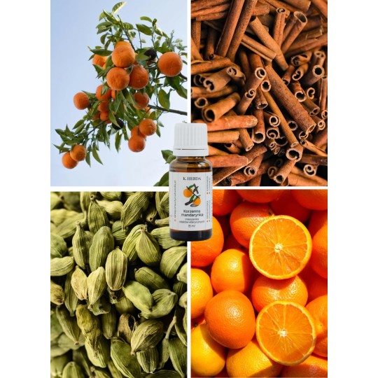 Korzenna mandarynka - mieszanka 100% olejków ...