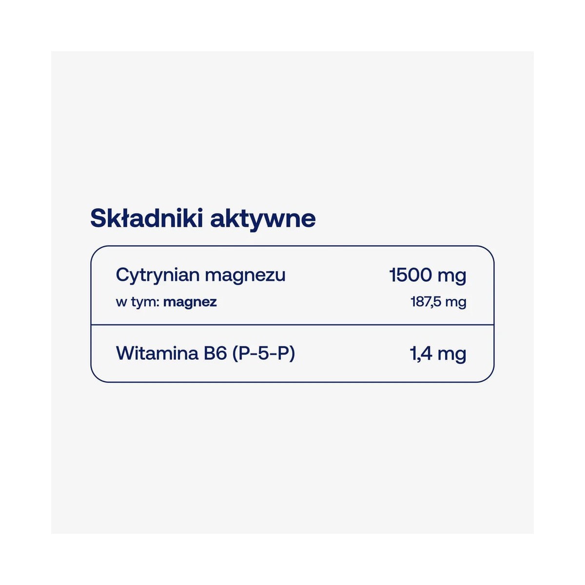 BICAPS mag B6 60 kapsułek - Cytrynian magnezu + ...