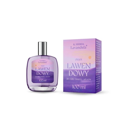 Olejek lawendowy do ciała, twarzy i włosów K. Hebda ...