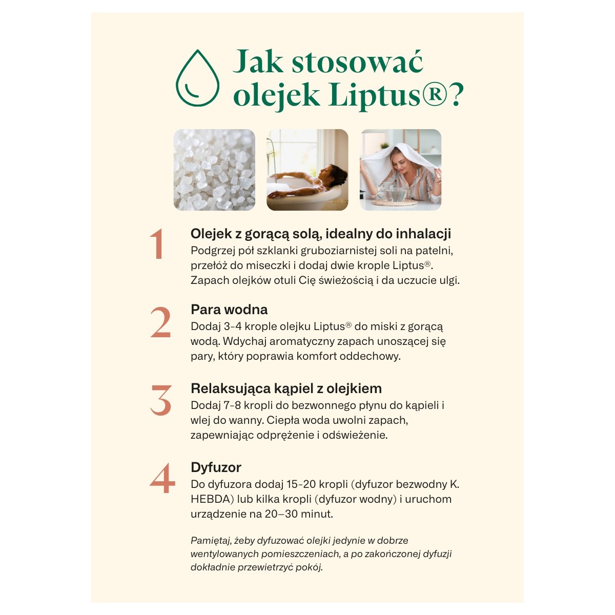 Olejek Liptus® – moc eukaliptusa, mięty i oregano